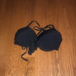 black bikini top